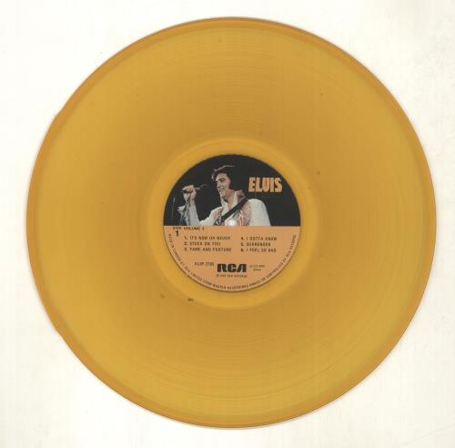 Elvis Presley Elvis Golden Records Vol.3 - Gold Vinyl